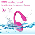 App & Remote Control G-Spot Vibrator Panty Egg Vibrators Dildo Anal Sex Toys With 10 Vibration Modes,Long Distance Wearable Waterproof Massager Vagina Stimulator For Women And Couple (Rose)