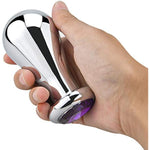 Big Anal Plug Bulb Shape Jewelry Butt Plug Trainer Set Anal Massager Sex Toy For Men Women (M)