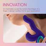 Klio Triple Action Thumping Rabbit Vibrator Sex Toy For Women - Super Soft, 100% Waterproof, G Spot Vibrator Adult Toy With 5 Internal & 3 External Thumping Speeds & 10 Vibration Modes (Dark Purple)