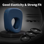 Vibrating Cock Ring Kit 4 Different Sizes Penis Rings For Men Sex Toy 10 Vibration Modes Penis Ring For Men Sex Toys For Adult Couples Adult Toy
