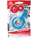 Go Vibe Vibrating Ring - Vibrating Cock Ring - Deep Vibrations - Penis Rings - Couple Sex Toys - Dick Rings For Mutual Pleasure - Blue