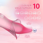 G-Spot Clitoral Vibrator Sex Toys - Powerful Nipple Vagina Clitoris Massager Adult Toys With 10 Vibrating Modes, Waterproof Clit Licking Flower Stimulator For Women
