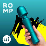 ROMP Presto Mini Wireless Wand Vibrator | Handheld Personal Massage Tool for Woman | Sexual Massager for Clit and Body Stimulation | Waterproof & Rechargeable | Adult Sex Toys for Women and Couples