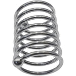 Stainless Steel Threaded Penis Ring Sex Toy Hollow Penis Cage Expander Male Bondage Cock Ring With Beads