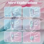 Liquid Silicone Soft Vibrating Cock Ring With Clitoral Stimulator, Pleasure Penis Ring Vibrator With Penetration Buffer Rings Set, Couples Adult Sex Toys For Men Women, Male Sex Toy Game