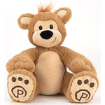 Plushible Pawley The 18" Teddy Bear Stuffed Animal - Teddy Bear Plush Toy With Embroidered Details, Soft Stuffed Toy For Babies, Toddlers & Kids, Ideal For Birthdays