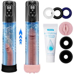 Electric Penis Pump Male Sex Toys, Sex Toys For Men With 5 Suction Modes And 5 Training Pressure, Automatic Male Masturbator With Mini Pocket Pussy, Adult Sex Toy For Men Dick Enlarger Erection