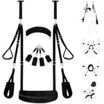 5 In 1 Sex Swing Bondage Restraints Set, Bdsm Kit Door Swing & Sex Restraint Adjustable Sex Sling Neck Strap Handcuffs & Thigh Restraint, Bondage Swing Sex Furniture For Bedroom Adult Sex Games