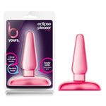 Blush B Yours 4" Eclipse Pleaser Butt Plug - Beginner Anal Trainer With Soft Tapered Tip - Slim Insertion Bum Plug, Body Safe Pvc Anchor Base - Adult Anal Sex Toy For Women, Men & Couples - (Pink)