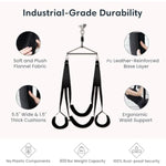 Adult Sex Swing,360 Degree Spinning Ceiling Indoor Swing, Sex Swivel Sling Set With Premium Paint Stand And Widened Thick Comfortable Toys For Couples(Ultimate Enhanced)
