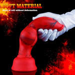 Large Knot Monster Dildo for Men and Women - Strong Suction Cup and UltraSmooth Liquid Silicone