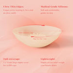 Nipple Toys Nipple Vibrator, Women Sex Toys For Nipple Pleasure With 10 Vibrating Modes, Silicone Invisible Nipple Stimulator With Remote, Vibrating Nipple Clamps Adult Sex Toy For Couples (Nude-A)