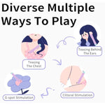 Max Lollipop Dildo Vibrator Adult Sex Toys For Women With 10 Pleasure Modes Full Silicone Vibrating Dildo Massager For Clitoral And Anal Stimulation Waterproof Couple Vibrator Wand