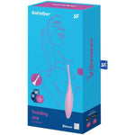 Twirling Joy Connect App Vibrator Sex Toy | Adult Toys For Women | Tip Vibrator + App | Vibrating Sexual Pleasure Device | Stimulation Vibrators | Woman Sextoy (Pink)