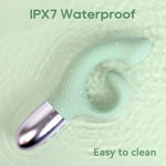 Kisstoy Clitoral G Spot Rabbit Vibrator For Women, Big G Adult Toys For Couple Play, Dildos Vibrating Sex Toy For Stimulation With 5 Speed & 5 Vibration, Self-Heating, Waterproof