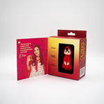 Natalie'S Toy Box Little Red Bullet Vibrator, Rechargeable Waterproof Massager For Clitoral, Vaginal Or Nipple Stimulation, 16 Functions, Abs Silicone Adult Sex Toy