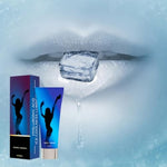 Ice & Fire Water-Based Lubricant - Fast-Acting Orgasm Gel For Oral & Intimate Play | Long-Lasting, Sensitive Skin Safe (Ice)