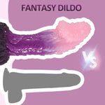 Monster Dildo Sex Toy, 8'' Fantasy Dragon Dildos With Powerful Large Suction Cup For Hands-Free Play, Liquid Silicone Thick Anal Dildo, Adult Toys For Men, Women And Couples