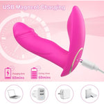 App Remote Control Wearable Vibrator - G Spot Vibrators With 9 Vibration Modes 2 Powerful Motors & Dual Stimulation Waterproof Dildo Panty Vibrator Adult Sex Toys For Women Couples
