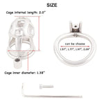 Metal Male Chastity Device Ergonomic Design Cock Cage Adult Game Sex Toy J8853 53Mm