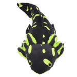 Black & Green Realistic Axolotl Plush Toy 18", Soft Salamander Stuffed Animal, Unique Amphibian Plush, Creative Room Décor, Ideal Presents For Kids Animal Lovers Birthday Christmas