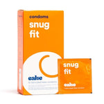 Hello Snug Condoms, Premium Silicone Lubricated Latex Condoms For Men, Smaller And Tighter Natural Fit, Bpa Free, Fragrance-Free, Glycerin Free – 12 Count