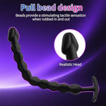 Silicone Anal Beads Anal Beads Dildo, Adult Sex Toys Silky Smooth Anal Chain,Adult Toys For Men, Women, And Couples
