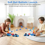 2-In-1 Truck Toy & Sticky Dart Board Set - Slide, Soft Dart Launch, Mini Car Launch, 29In Target, 28-Piece Kit For Boys & Girls Ages 3+, Indoor-Outdoor Play Set