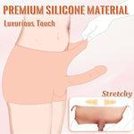 Strap On Vibrating Dildo Silicone Wearable Panties, 1.5" Diam Realistic Hollow Dildo With Remote Control Bullet Vibrator, 6.7" Penis Sleeve Penis Extender, Adult Sex Toys & Games For Lesbian Gay