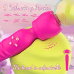 Rose Sex Toy Vibrator Wand, Clitoral Stimulator With Heating Function, Mini Rose Toy Vibrating Ball For Clitoris, G-Spot Stimulation Wand Massager Waterproof, Adult Sex Toys For Women Or Couples