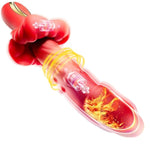 Vibrating Thrusting Dildo G Spot Vibrator Clitoral Stimulator 3 In1 Silicone Realistic Dildos With 5 Thrusting 10 Vibration Modes Heating Stick Adult Sex Toys Pleasure Wands For Women Couple