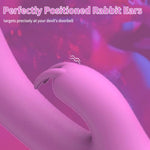 G Spot Rabbit Vibrator,Clitoral Stimulator Dildo,Waterproof Anal Massager,10 Vibration & 3 Flapping Modes,Adult Sex Toy For Women And Couple