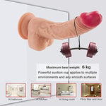 20.5 Cm Realistic Dildo, Classic Dildo G-Spot For Women With Flexible Dong, Silicone Anal Dildo Real Penis With Strong Suction Cup, Real Glans Testicles, Erotic Sex Toy
