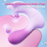 Detachable Wearable Dildo Vibrators With Separate Clit Stimulation, Butterfly Panty Vibrator With Wireless Remote Control And 7 Vibrating, Clitoral G Spot Vibrator Sex Toys For Adult Pleasure, Purple