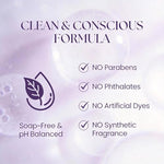 Feminine Foam Wash - pH Balanced Intimate Cleanser with Prebiotic Agave, Peony & Aloe. Soothing Odor Control & Daily Freshness for Sensitive Skin. Lavender Scent, 5 fl oz