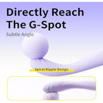 Miss Candy Dildo Vibrator For Women Female Vibrator With 10 Pleasure Modes Sex Toys Wand Vibrator For Couples Foreplay Female Sex Toys Waterproof Clitoral Vibrator