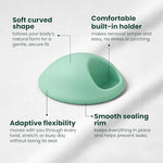 Reusable Menstrual Disc Set - Small & Large for Light to Heavy Flow