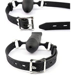 Sex Toys Bdsm Bondaged Adult Kit Silicone Realistic Dildo Gag With Ball Adjustable Strap On Mouth Gag For Sm