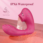 G Spot Dildo Vibrator, Vibrating Sex Toy For Clit & G-Spot Double Stimulation, Adult Sex Toys Female Couples Play