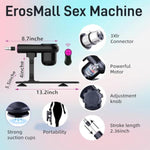 Sex Machine Dildo Machine With Realistic Dildo Fuck Machine For Women, Remote Control With 10 Vibrating & 8 Thrusting Heating Modes, Thrusting Sex Machine For Man Adult Toys Sex Toy With 5 Accessories