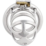 Chasity Cage For Men Metal Chastity Device Male Abstinence Chastity Lock Cock Cage Men'S Abstinence Virginity Lock J0540 40Mm