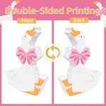 Silly Goose Birthday Decorations, One Silly Goose Pinata With Stick Blindfold Confetti For Girls Boys Anniversary Party Decorations?15.7 X 11.5 X 2.75 In?