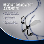 Sex Toys - Prostimulator Vx1 Prostate Massager - 5 Inch P-Spot Anal Plug For Intense Orgasm - Designed For Hands-Free Play - Advanced Butt Plug For Men, Women, Couples - Black