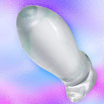 Super Huge Anal Plug - Transparent Butt Plug Prostate Massage Anus Dilator Vaginal G-Spot Orgasm Masturbation Sex Toy For Beginner Advanced Men Women(Xl)