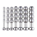 Urethral Dilators Training Set Catheter Sounds Penis Plug For Men Urethral Stimulation Masturbation (7 Pieces)