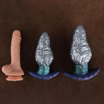 Silicone Anal Plug, 9' X 3.5' Large Butt Plug Dildo With Curved Base & Slender Waist, Adult Sex Toys For Advanced Women Men Xxl