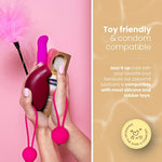 Vanilla Flavored Lubricant - Water Based Personal Lube For Men, Women - Feels Natural, Long Lasting Formula, Paraben Free, Toy-Friendly And Condom Safe, Oral Lubricant For Couples - 60 Ml