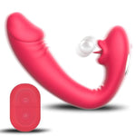 G Spot Vibrator For Women Sex Toys, Realistic Dildo Wearable Tongue Vibrators Female Sex Toy, With 10 Vibration Modes, Clitoral Anal Stimulator Pleasure, For Women Man Adult Toys And Games Couples