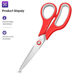 Bulk Set of 40 All Purpose Scissors 8 Inch for School Office Use