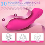 Female Vibrator Adult Toys For Women, G-Spot Finger Vibrator Female Sex Toys Women, 10 Vibrations Rabbit Finger Dildo Mini Vibrator Bullet Vibrators For Nipple Clitoral Stimulator Couple Sex Toys